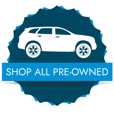 shop-all-pre-owned suv icon, with text that reads: shop all pre-owned